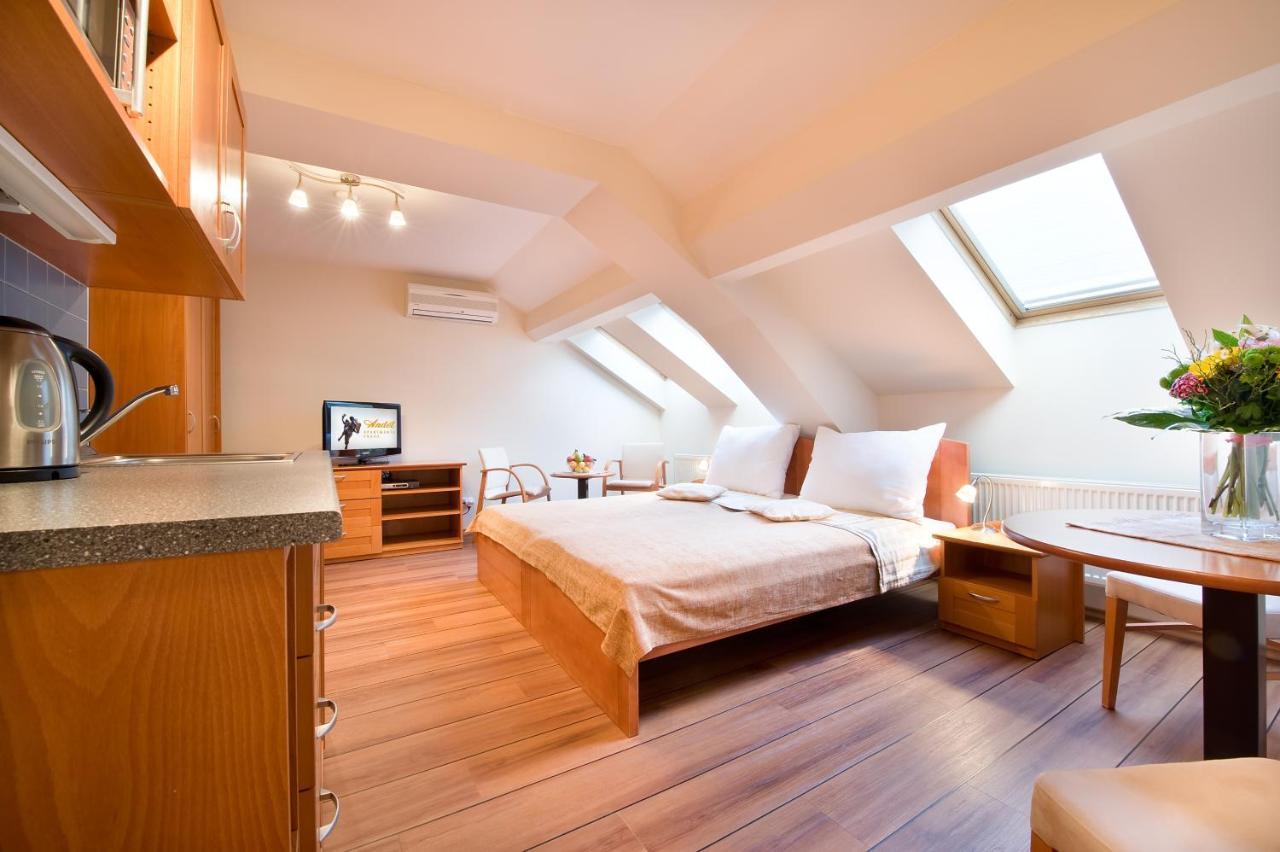 อันเดล อพาร์ตเมนต์ Aparthotel ปราก ภายนอก รูปภาพ
