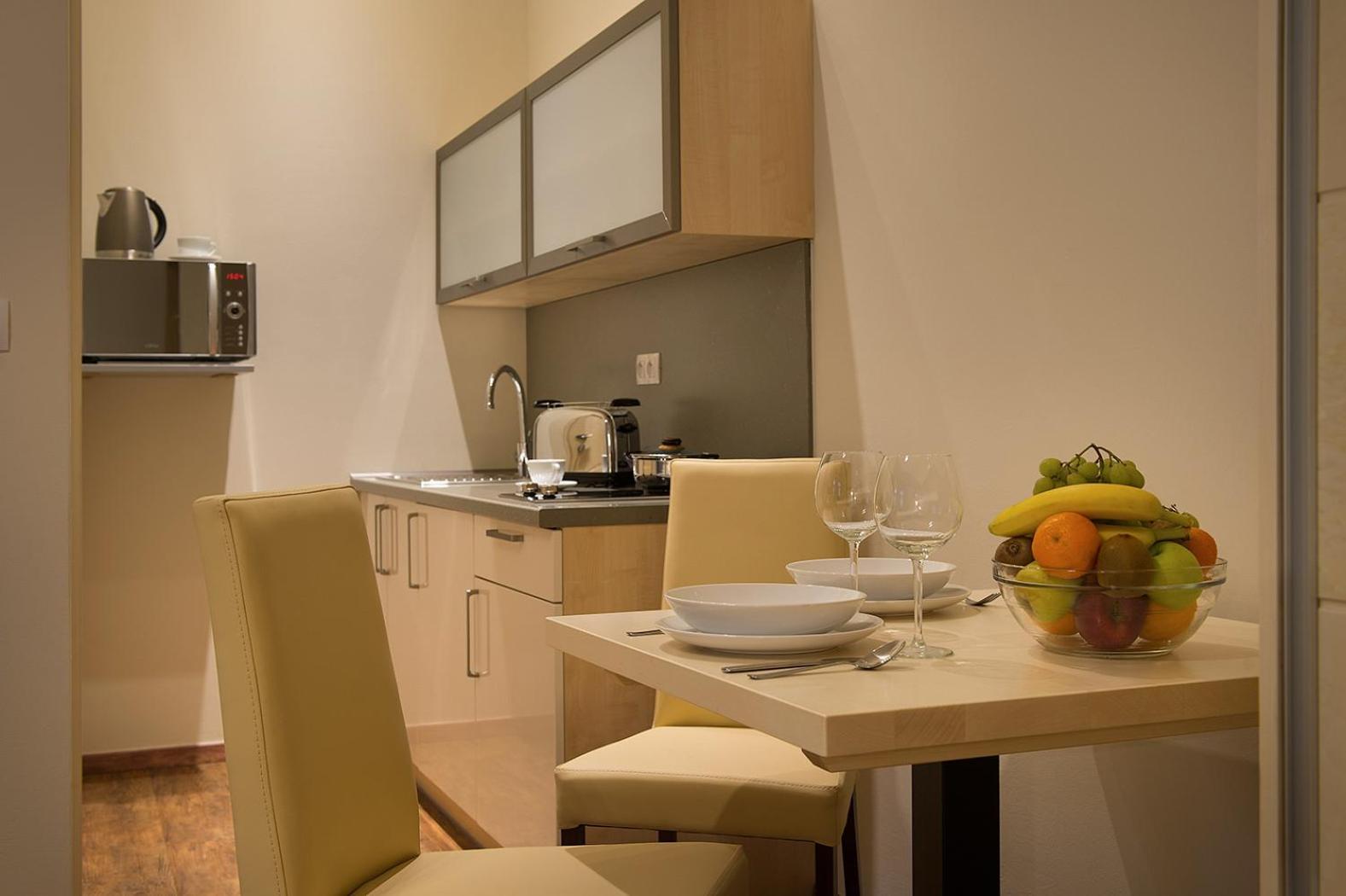 อันเดล อพาร์ตเมนต์ Aparthotel ปราก ภายนอก รูปภาพ